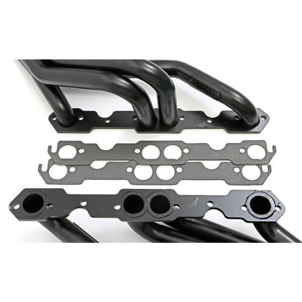 HEDMAN HEDDERS S10 / SB CHEVY V8, UNDER CHASSIS DESIGN ENGINE SWAP HEADERS SWAP HEADERS; 1-1/2 IN. LONG TUBE- UNCOATED