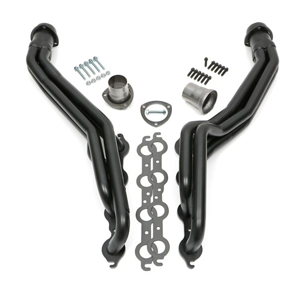 HEDMAN HEDDERS HEDMAN HEADERS 1982-04 CHEVY/GMC S10/S15 (2WD) LS SWAP HEADERS; 1-1/2 IN. LONG TUBE; 3 IN. BALL/SOCKET COLLECTOR- UNCOATED