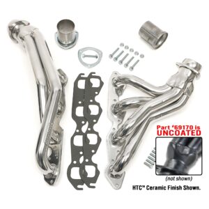 HEDMAN HEDDERS STANDARD UNCOATED HEADERS; 67-87 CHEVY C10/C20 WITH BB CHEVY; 1-3/4 IN. TUBE DIA; SQUARE PORT; 3 IN. COLL.; MID-LENGTH DESIGN