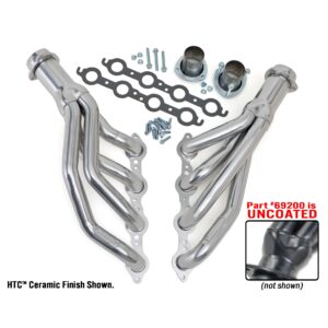 HEDMAN HEDDERS LS SWAP HEADERS; MID LENGTH; LS INTO 1988-98 CHEVY/GMC 2WD 1/2 TON TRUCKS AND SUVS; UNCOATED