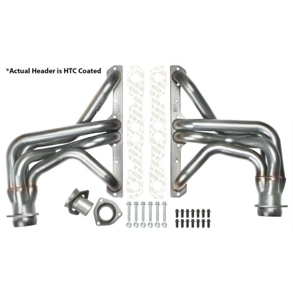 HEDMAN HEDDERS STAINLESS STEEL HEADERS; 1-5/8 IN. TUBE DIA.; 3 IN. COLL.; FULL LENGTH DESIGN- HTC COATED