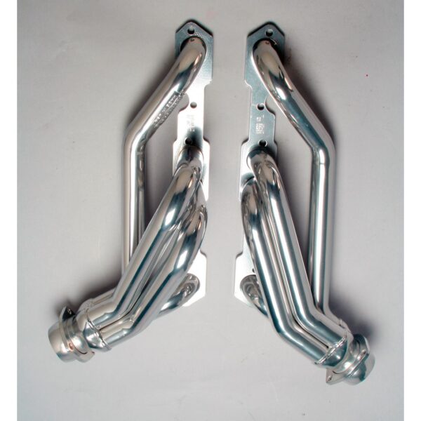 HEDMAN HEDDERS HTC COATED HEADERS; 1-1/2 IN. TUBE DIA.; 2-1/2 IN. COLL.; ANGLE PLUG HEADS; MID-LENGTH DESIGN