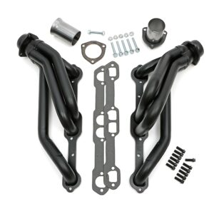 HEDMAN HEDDERS STANDARD UNCOATED ENGINE SWAP HEADERS; 1-1/2 IN. TUBE DIA.; 2-1/2 IN. COLL.; D-PORT HEADS; MID-LENGTH DESIGN