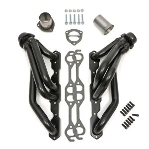 HEDMAN HEDDERS STANDARD UNCOATED ENGINE SWAP HEADERS; 1-1/2 IN. TUBE DIA.; 2-1/2 IN. COLL.; SHORTY DESIGN