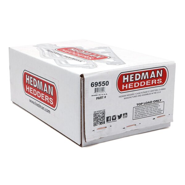 HEDMAN HEDDERS STANDARD UNCOATED ENGINE SWAP HEADERS; 1-1/2 IN. TUBE DIA.; 2-1/2 IN. COLL.; SHORTY DESIGN