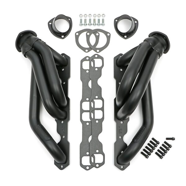 HEDMAN HEDDERS S10 / SB CHEVY ENGINE SWAP HEADERS 1-3/4 IN.- BLACK MAXX