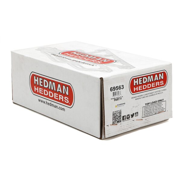 HEDMAN HEDDERS S10 / SB CHEVY ENGINE SWAP HEADERS 1-3/4 IN.- BLACK MAXX