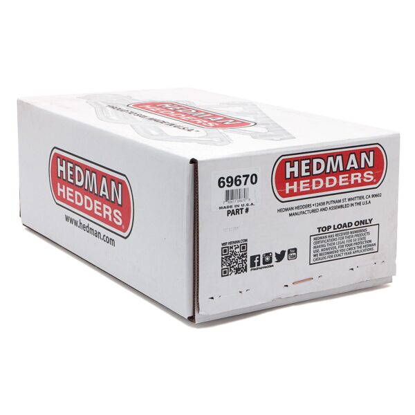 HEDMAN HEDDERS STANDARD UNCOATED HEADERS; 1-1/2 IN. TUBE DIA.; 2-1/2 IN. COLL.; MID-LENGTH DESIGN