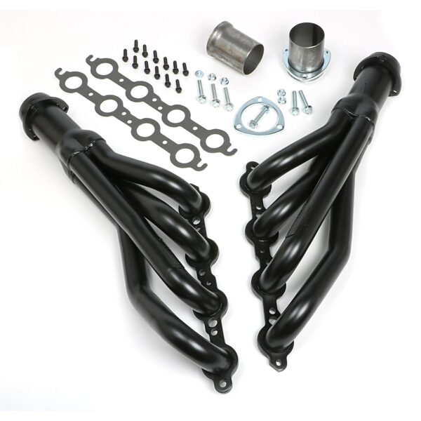 HEDMAN HEDDERS LS SWAP HEADERS; MID LENGTH; 67-87 CHEVY C10 / C20 TRUCKS & SUVS; UNCOATED