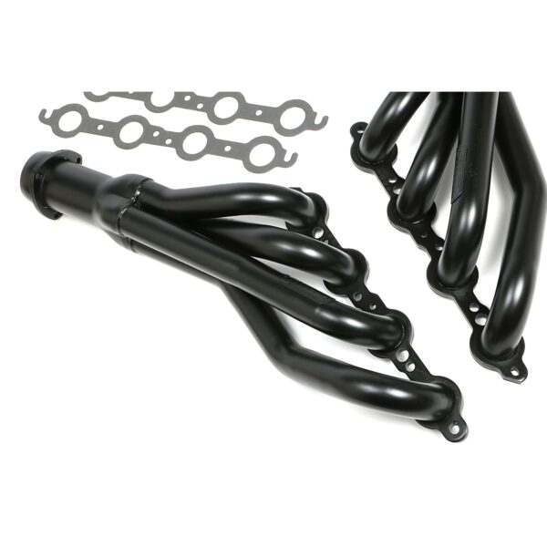 HEDMAN HEDDERS LS SWAP HEADERS; MID LENGTH; 67-87 CHEVY C10 / C20 TRUCKS & SUVS; UNCOATED