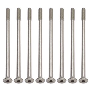 TRANS-DAPT PERFORMANCE PRODUCTS BOLTS FOR TALL ALUMINUM (ONLY) CENTER BOLT VALVE COVERS (8 BOLTS)- STAINLESS STEEL