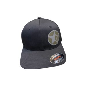 BAJA FORGED FLEXFIT HAT - BLACK - XL