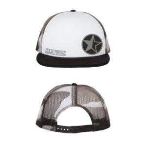 BAJA FORGED FOAM FRONT TRUCKER HAT - WHITE CAMO