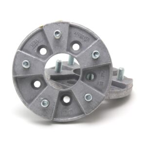 TRANS-DAPT PERFORMANCE PRODUCTS 5 LUG LIGHT-DUTY WHEEL ADAPTERS; 4 IN. HUB BOLT CIRCLE; 5 IN. WHEEL BOLT CIRCLE; 1/2 IN. RH STUDS