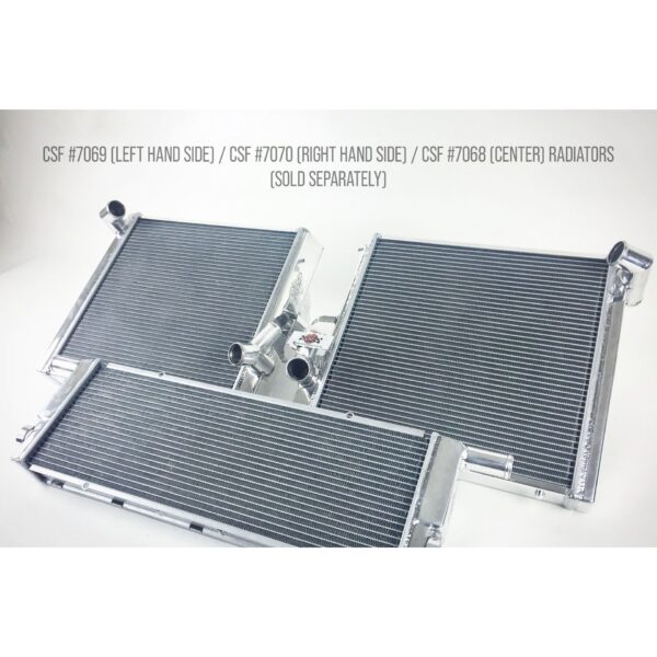 Porsche 991 Turbo / GT3/RS/CUP / 981 Spyder / GT4 (Right) All-Aluminum Radiator