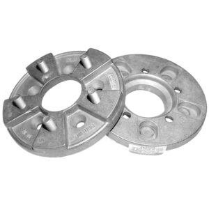 TRANS-DAPT PERFORMANCE PRODUCTS 5 LUG LIGHT-DUTY WHEEL ADAPTERS; 4-1/2 IN. HUB BOLT CIRCLE; 5 IN. WHEEL BOLT CIRCLE; 1/2 IN. RH STUDS