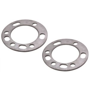 TRANS-DAPT PERFORMANCE PRODUCTS 6 LUG DISC BRAKE SPACERS; 5-1/2 IN. BOLT CIRCLE DIAMETER; 1/4 IN. THICK (PR)