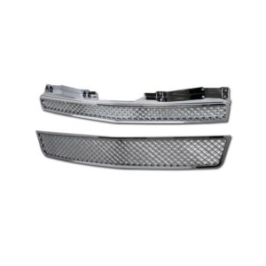 Armordillo 2007-2014 Chevy Avalanche Mesh Grille Chrome