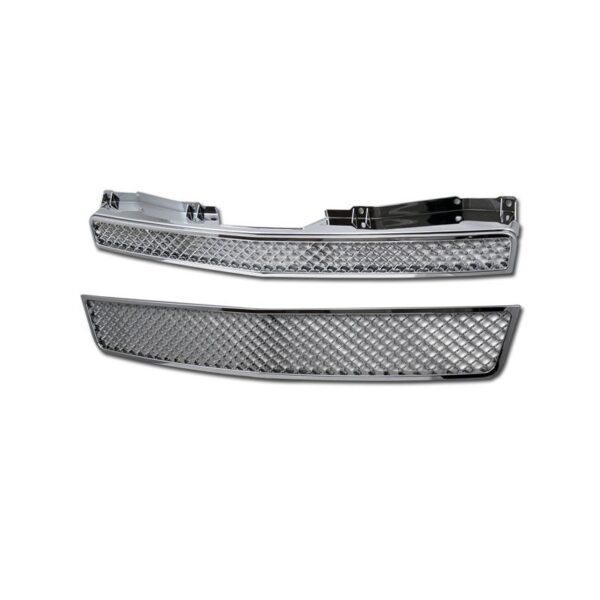 Armordillo 2007-2014 Chevy Avalanche Mesh Grille Chrome