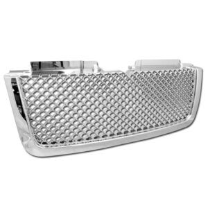 Armordillo 2006-2009 Chevy Trailblazer Mesh Grille Chrome