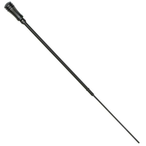 TRANS-DAPT PERFORMANCE PRODUCTS BLACK ALUMINUM HANDLE OIL DIPSTICK; SB MOPAR 318-360