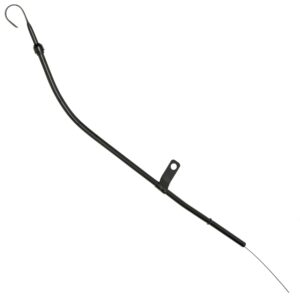 TRANS-DAPT PERFORMANCE PRODUCTS 23 IN. LONG, OEM REPLACEMENT BLACK OIL PAN DIPSTICK; 1980-85 CHEVY 305-350