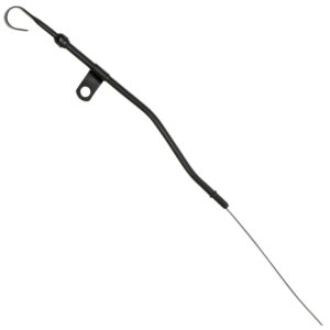 TRANS-DAPT PERFORMANCE PRODUCTS 20-1/2 IN. LONG, OEM REPLACEMENT BLACK OIL PAN DIPSTICK; FORD 260-289-302
