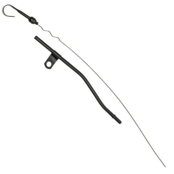 TRANS-DAPT PERFORMANCE PRODUCTS 20-1/2 IN. LONG, OEM REPLACEMENT BLACK OIL PAN DIPSTICK; FORD 260-289-302