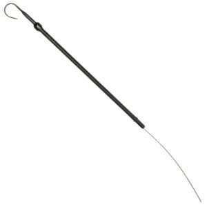 TRANS-DAPT PERFORMANCE PRODUCTS 21 IN. LONG, OEM REPLACEMENT BLACK OIL PAN DIPSTICK; CHRYSLER 318-340-360