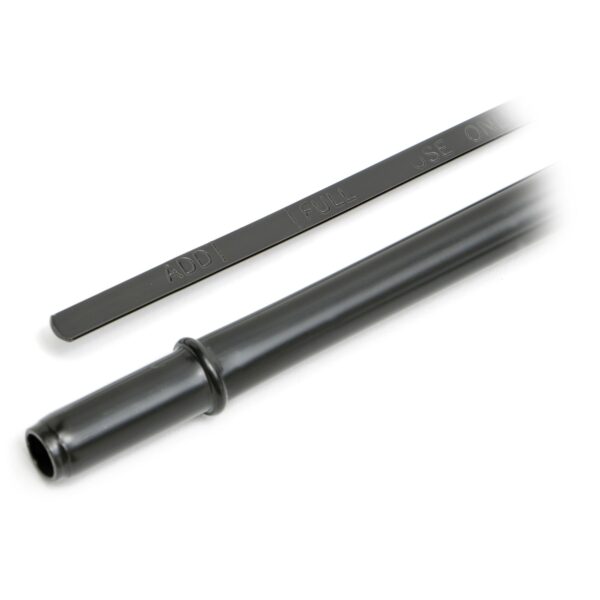 TRANS-DAPT PERFORMANCE PRODUCTS 21 IN. LONG, OEM REPLACEMENT BLACK OIL PAN DIPSTICK; CHRYSLER 318-340-360