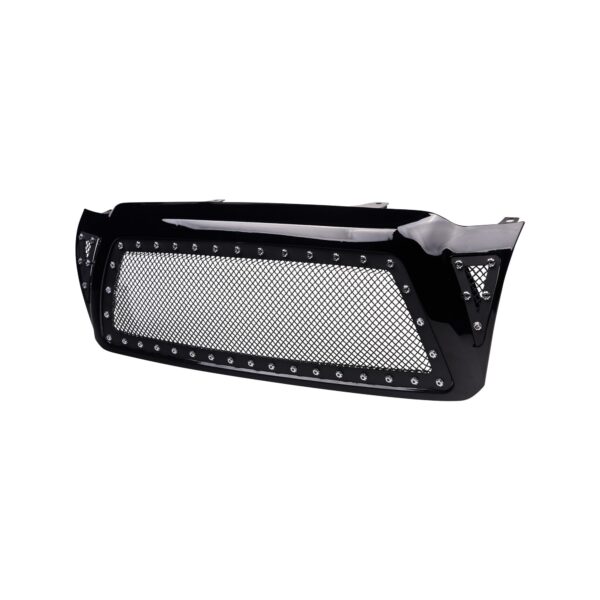 Armordillo 2005-2011 Toyota Tacoma Studded Mesh Grille - Gloss Black