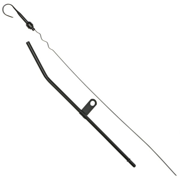 TRANS-DAPT PERFORMANCE PRODUCTS 23 IN. LONG, OEM REPLACEMENT BLACK OIL PAN DIPSTICK; CHRYSLER 383-440