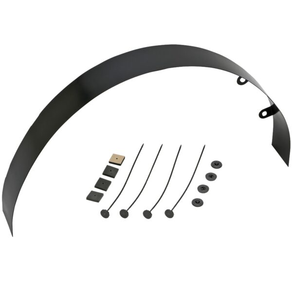 TRANS-DAPT PERFORMANCE PRODUCTS RADIATOR FAN SHROUD' 3 IN. WIDE X 20 IN. DIAMETER- BLACK STEEL