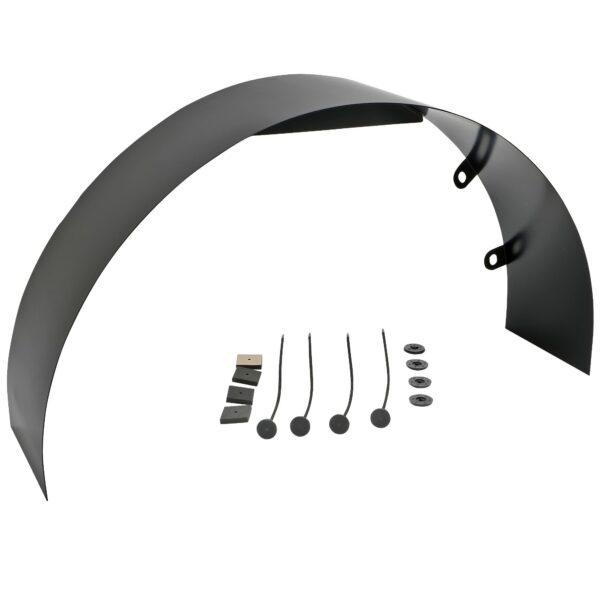 TRANS-DAPT PERFORMANCE PRODUCTS RADIATOR FAN SHROUD' 5-1/2 IN. WIDE X 20 IN. DIAMETER- BLACK STEEL