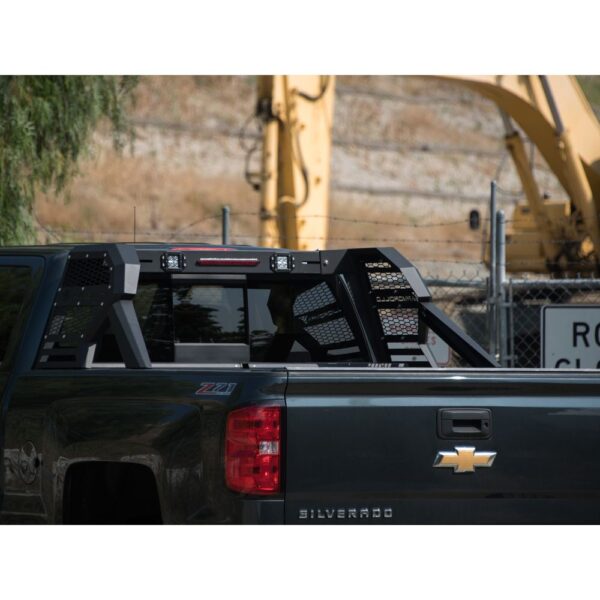 Armordillo 1988-2000 Chevy C/K 2500/3500 AR Bull Bar w/LED - Texture Black