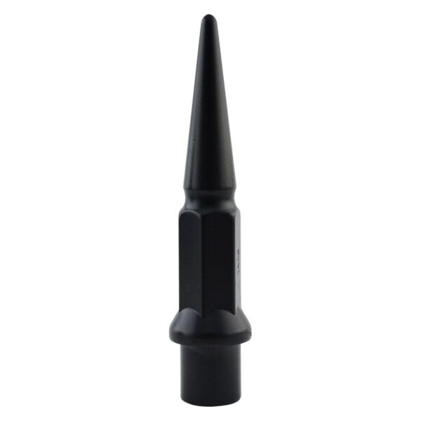 Spiked Lugz - Dually Black 19mm Steel 14x1.5 Thread 32 Lugs & 1 Key