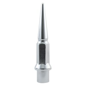 Spiked Lugz - Dually Chrome 19mm Steel 14x2.0 Thread 32 Lugs & 1 Key
