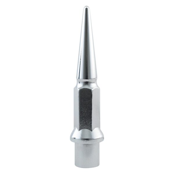 Spiked Lugz - Dually Chrome 19mm Steel 14x2.0 Thread 32 Lugs & 1 Key