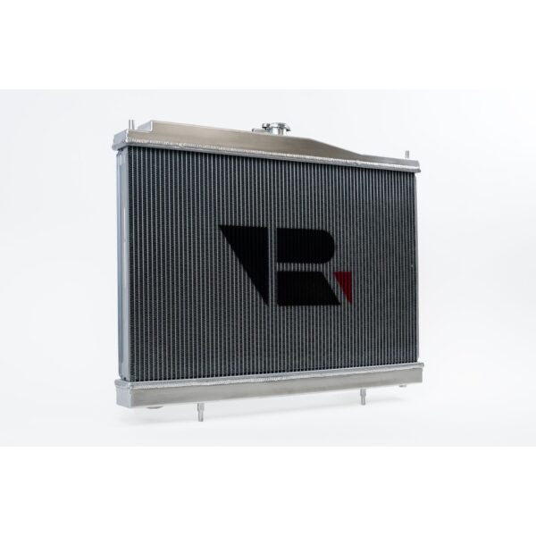R33 Skyline GT-R/GTS Full Billet Aluminum High-Performance Radiator - Raw Billet