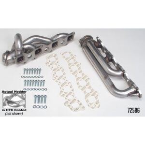 HEDMAN HEDDERS STAINLESS/HTC COATED HEADERS; 1-1/2 IN. TUBE DIA.; STOCK COLL.; SHORTY DESIGN
