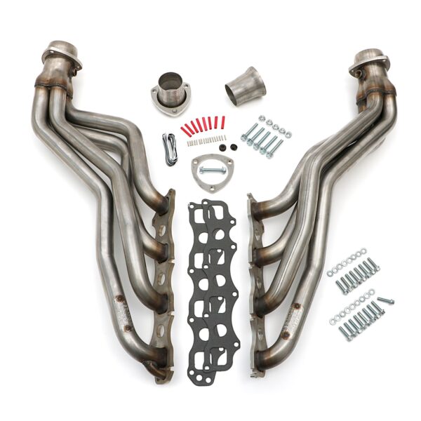 HEDMAN HEDDERS STAINLESS HEADERS; 1-5/8 IN. TUBE DIA.; 3 IN. COLL.; FULL LENGTH DESIGN