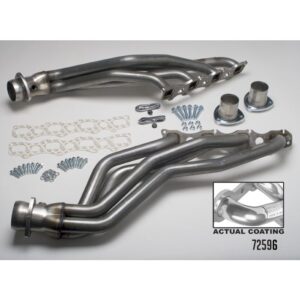 HEDMAN HEDDERS STAINLESS/HTC COATED HEADERS; 1-5/8 IN. TUBE DIA.; 3 IN. COLL.; FULL LENGTH DESIGN