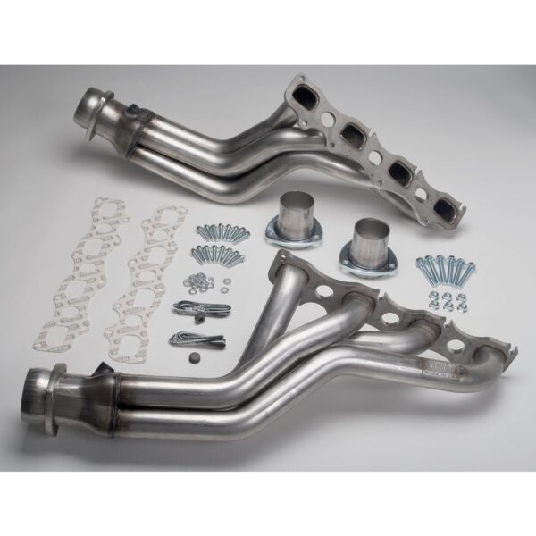 HEDMAN HEDDERS STAINLESS STEEL HEADERS; 2006-17 CHARGER, 2005-08 DODGE MAGNUM, 2005-14 CHRYSLER 300 SRT8 6.1L FULL LENGTH- UNCOATED