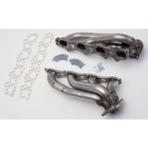 HEDMAN HEDDERS STAINLESS STEEL HEADERS; 2009-2017 DODGE CHALLENGER & CHARGER 5.7L ; SHORTY DESIGN; 1-3/4 IN. TUBE DIA.- UNCOATED