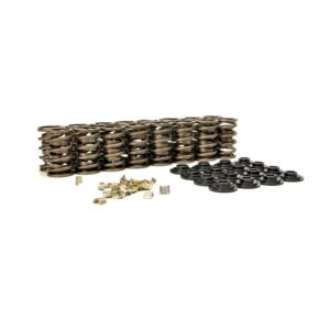 Dual Valve Spring Kit w/ 1.510 OD Springs; Steel Retainers, 10? 2/4 Groove Lock