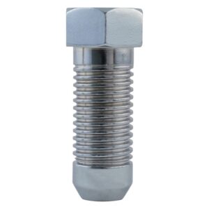 Hex Bolt Lugz Chrome 30mm Steel 14x1.5 Thread 32 Lugs & 1 Key