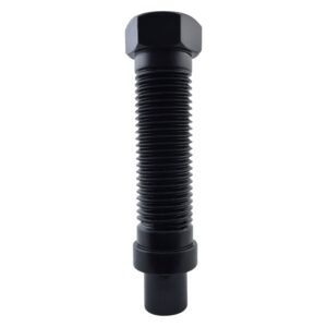 Hex Bolt Lugz - Dually Black 30mm Steel 14x1.5 Thread 32 Lugs & 1 Key