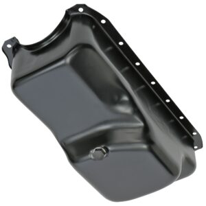 TRANS-DAPT PERFORMANCE PRODUCTS OIL PAN; BLACK STEEL; 1971-80 CHRYSLER 360