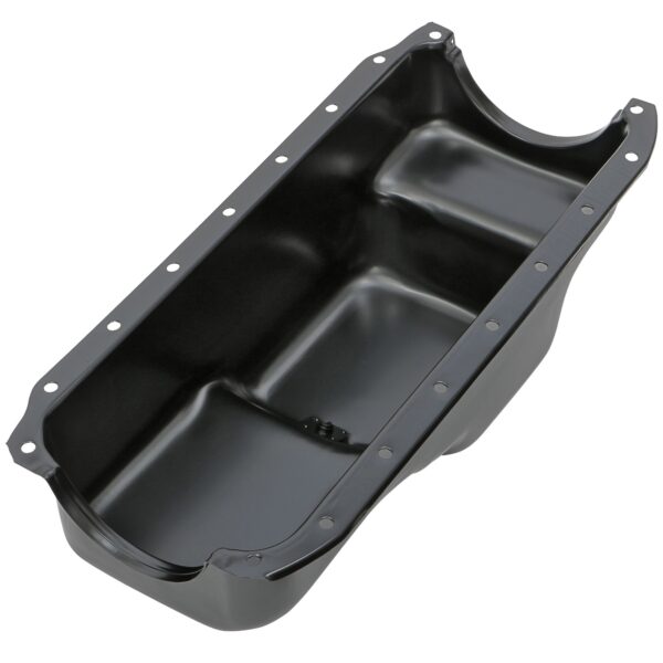 TRANS-DAPT PERFORMANCE PRODUCTS OIL PAN; BLACK STEEL; 1971-80 CHRYSLER 360