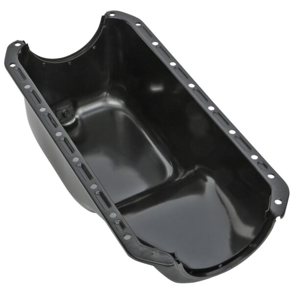 TRANS-DAPT PERFORMANCE PRODUCTS OIL PAN; BLACK STEEL; 1955-58 CHRYSLER HEMI 392